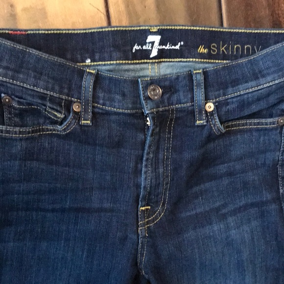 7 seven for all mankind Skinny jeans 👖 - Picture 3 of 8